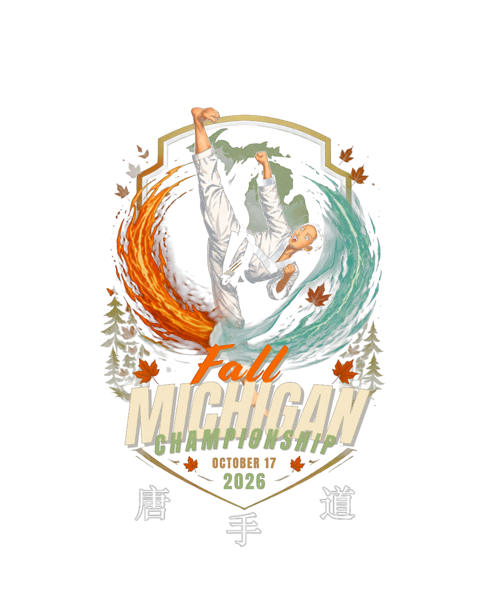 Michigan Fall Championship 2026 shirt artwork
